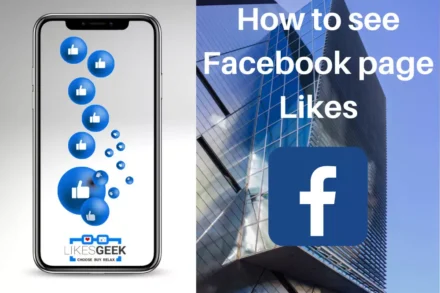 How to see likes Facebook page