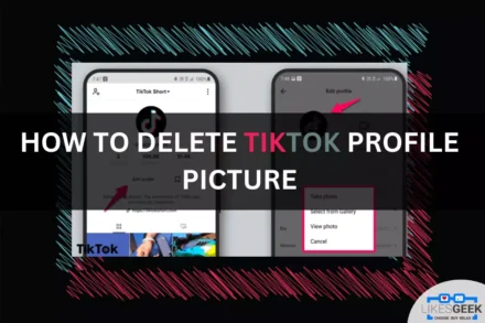 Delete Tiktok Profile Picture