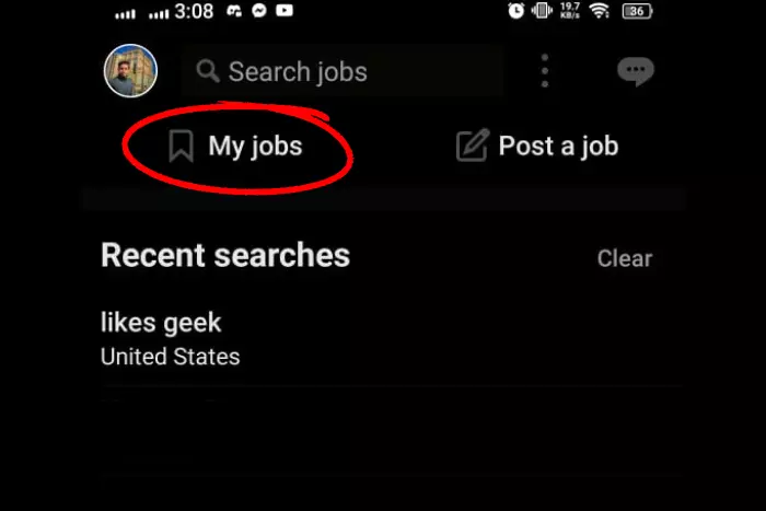 Access Saved Jobs on LinkedIn Using Through Your Smartphone