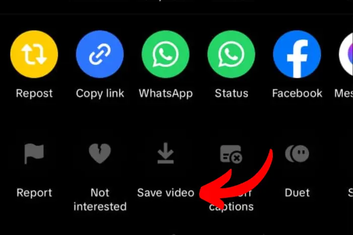 how to save your own tiktok video in gallery