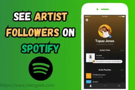 How to See Artist Followers on Spotify