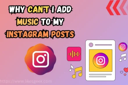 Why can't I add music to my Instagram posts