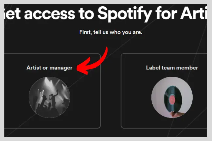 spotify for artists claim profile