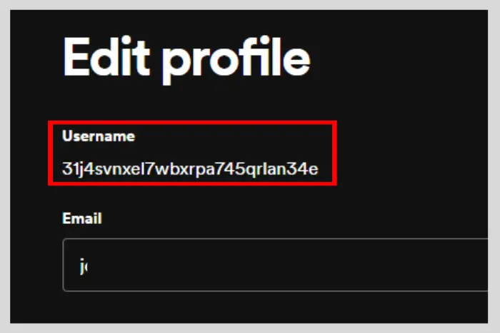 change username on spotify on computer